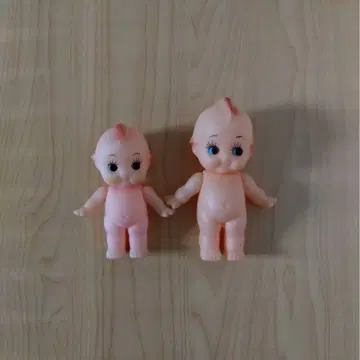큐피 인형 2개 세트