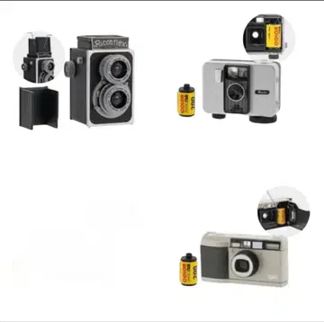 RICOH 리코 카메라 미니어처 컬렉션 3종류