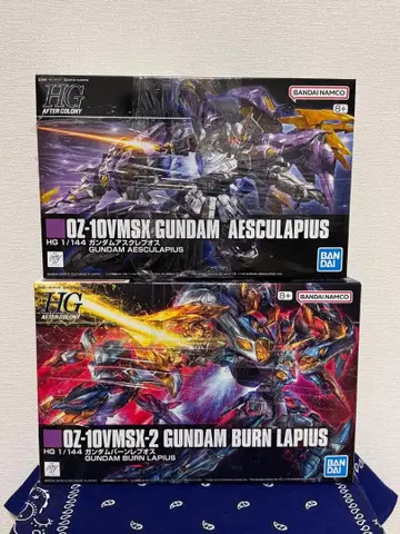 HG 건담 아스크레푸오스 건담 번 레푸오스 그리프 제미너스