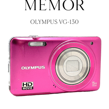 희귀/메탈핑크] OLYMPUS VG-130 올림푸스 디카 카메라 | 브랜드 중고
