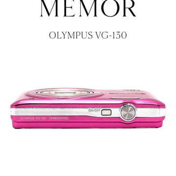 희귀/메탈핑크] OLYMPUS VG-130 올림푸스 디카 카메라 | 브랜드 중고