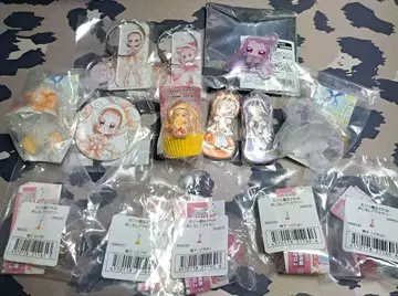 오쟈마녀 도레미 온푸 하즈키 메지루시 참 캔뱃지 키링