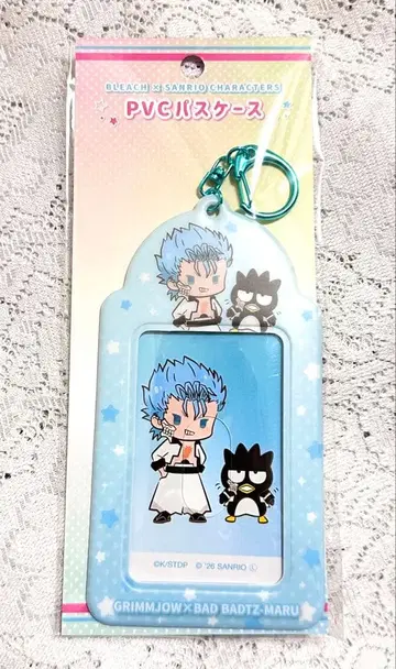 BLEACH 산리오 트레이딩 카드 케이스 패스 케이스 바츠마루 그림죠