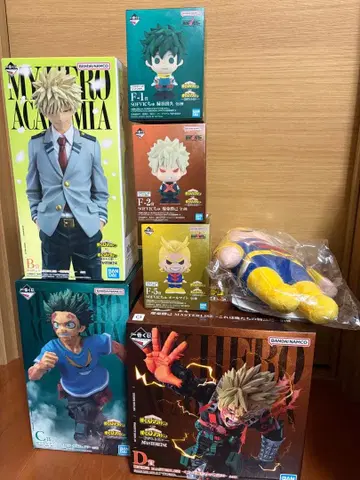 히로아카 제일복권 B, C, D, E, F상 세트