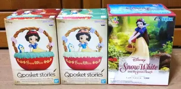 디즈니 백설공주 피규어 3개 세트