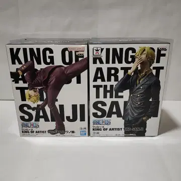 원피스 KING OF ARTIST 상디 피규어 2종 세트
