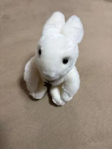 화이트 토끼 봉제 인형