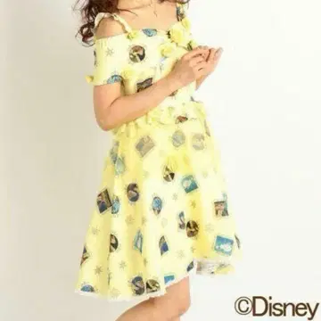 LIZLISA x Disney 콜라보 미녀와 야수 원피스