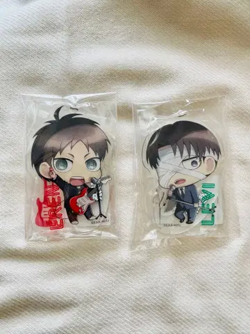 진격의 거인 엘렌 리바이 아크릴 키링 아크릴 스탠드 거인중학교 진격제