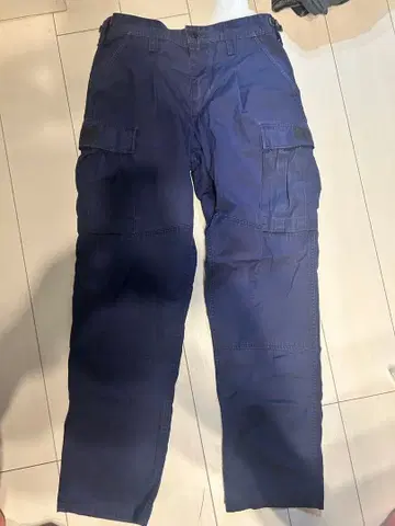 프랑스군 카고 팬츠 네이비