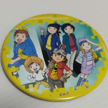 디지몬 프론티어 캔뱃지 집합 20주년 녹 없음 새상품급