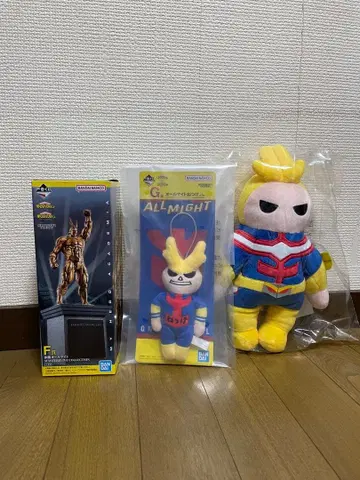 히로아카 제일복권 동상 올마이트 올마이트 열쇠고리 올마이트 봉제 인형