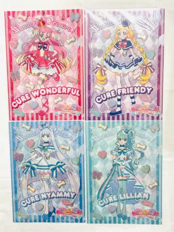 원더풀 프리큐어 완프리 클리어 파일 프리티 스토어 한정판