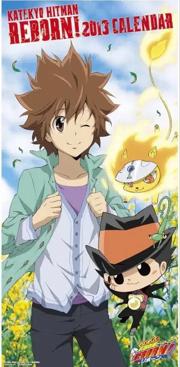 가정교사 히트맨 reborn! 달력 포스터 2013