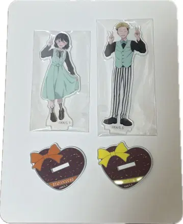 정반대인 너와 나 아크릴 스탠드 훼미리마트 니시 야마다 세트