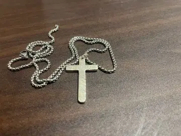 은제 크로스 십자가 펜던트 목걸이