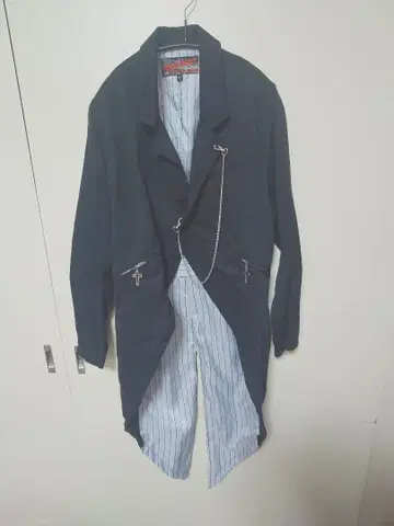 고딕 펑크 연미 자켓