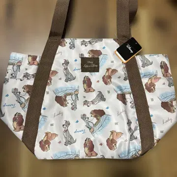 디즈니 101마리 달마시안 토트백 시마무라 레이디 트럼프 백