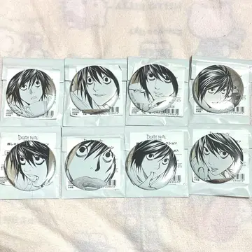 데스노트전 최애 캐릭터 배지 컬렉션 L 캔뱃지 DEATH NOTE
