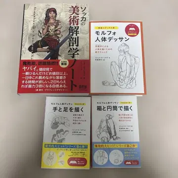 인체 데셍 서적 세트