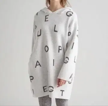 [ 미사용 새상품 ] 젤라또피케 파우더 로고 자카드 원피스