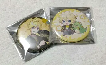 카가미네 렌 캔뱃지 새해