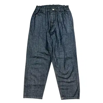 [일본제] ichi 이치 데님 팬츠 인디고 와이드 이지 팬츠 면 100%