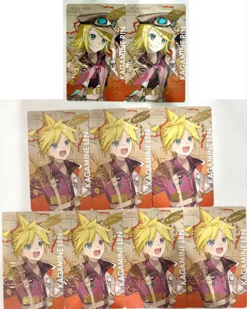 카가미네 렌 카가미네 린 금박 세카라이 프로세카 에픽 카드 에피카