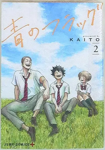 슈에이샤 점프 코믹스 KAITO !! 파랑의 플래그 2