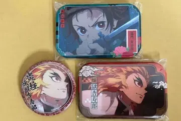 귀멸의 칼날 렌고쿠 쿄쥬로 카마도 탄지로 마루카쿠 캔뱃지 제비뽑기 캔뱃지