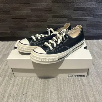 컨버스 레거시 블랙 26.0 미사용 새상품