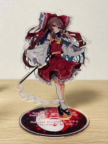 동방project 하쿠레이 레이무 아크릴 스탠드