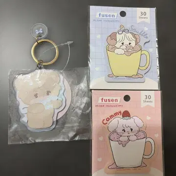 mikko 키링 메모지 x 2