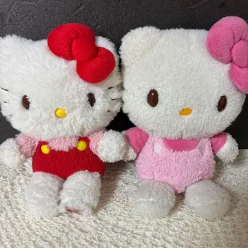 레트로 헬로키티 봉제 인형