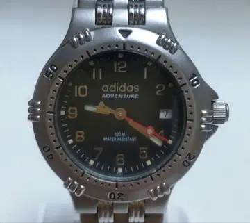 [ 작동품 ] adidas ADVENTURE 여성용 손목시계 쿼츠 실버