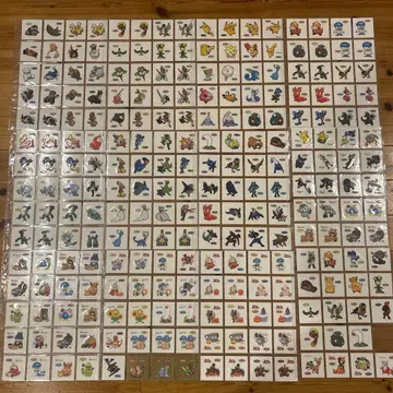 포켓몬 씰 240장 낱개 판매 가능 덤 포함