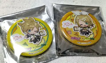 카가미네 린 카가미네 렌 캔뱃지 NEWDAYS