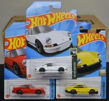 핫휠 포르쉐 911 까레라 RS 2.7 3종 미개봉