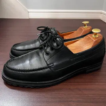 히로시 츠보우치 에디피스 별주 가죽 슈즈 블랙 사이즈 8