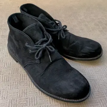 GAP 스웨이드 신발 28cm 처카 부츠 블랙