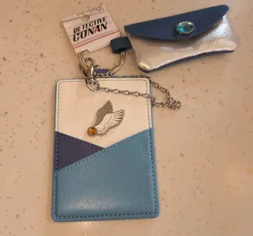 최저가 유니버셜 USJ 명탐정 코난 하귀라 치하야 패스 케이스 카드 홀더