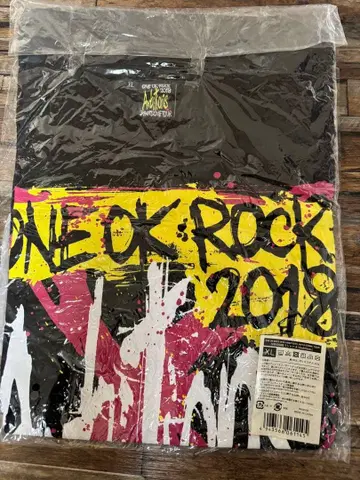 ONE OK ROCK 2018 AMBITIONS TOUR 티셔츠 XL
