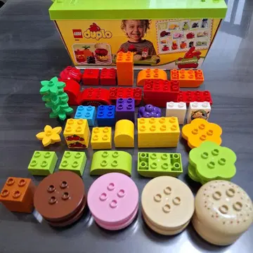 새상품급 레고 듀플로 햄버거 놀이 세트 10566 단종품