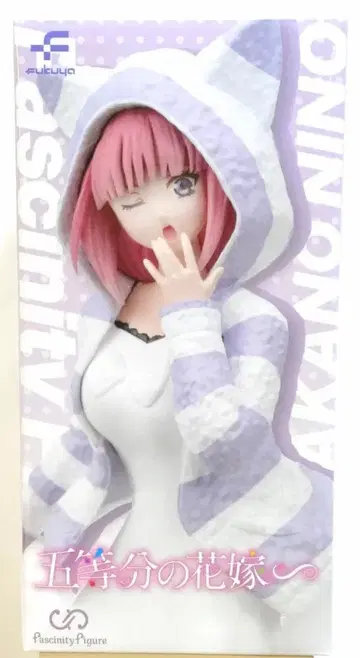 5등분의 신부 나카노 니노 고양이 귀 후드티 피규어