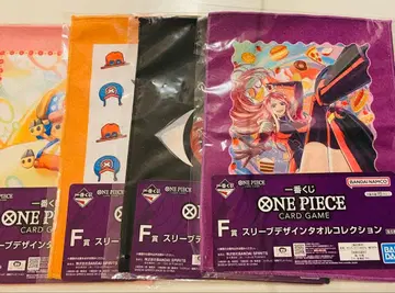 제일복권 원피스 카드 F상 슬리브 디자인 타월 컬렉션 4종