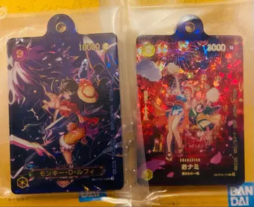 제일복권 원피스 카드 H상 아크릴 잡화 모듬 [ 루피 나미 ] 2종