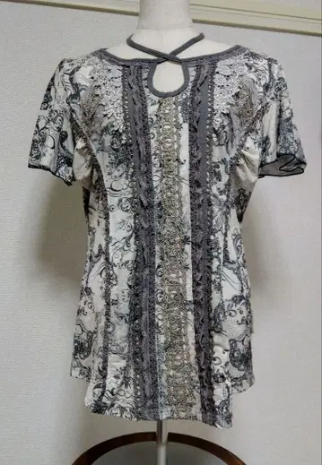 OZZ ON 오즈온 Rozen Kavalier 레이스 리본 블라우스