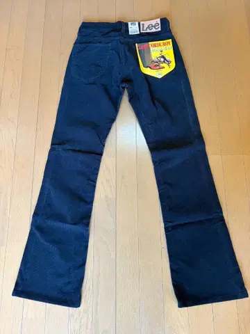 [미사용 새상품] Lee 102 코듀로이 블랙 부츠컷 팬츠 W28