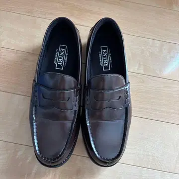 HAWKINS ENTRY 브라운 진심 가벼운 로퍼 26.5cm EEE