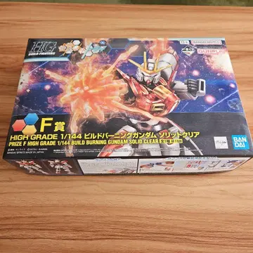 HG 1/144 빌드 버닝 건담 솔리드 클리어 미개봉